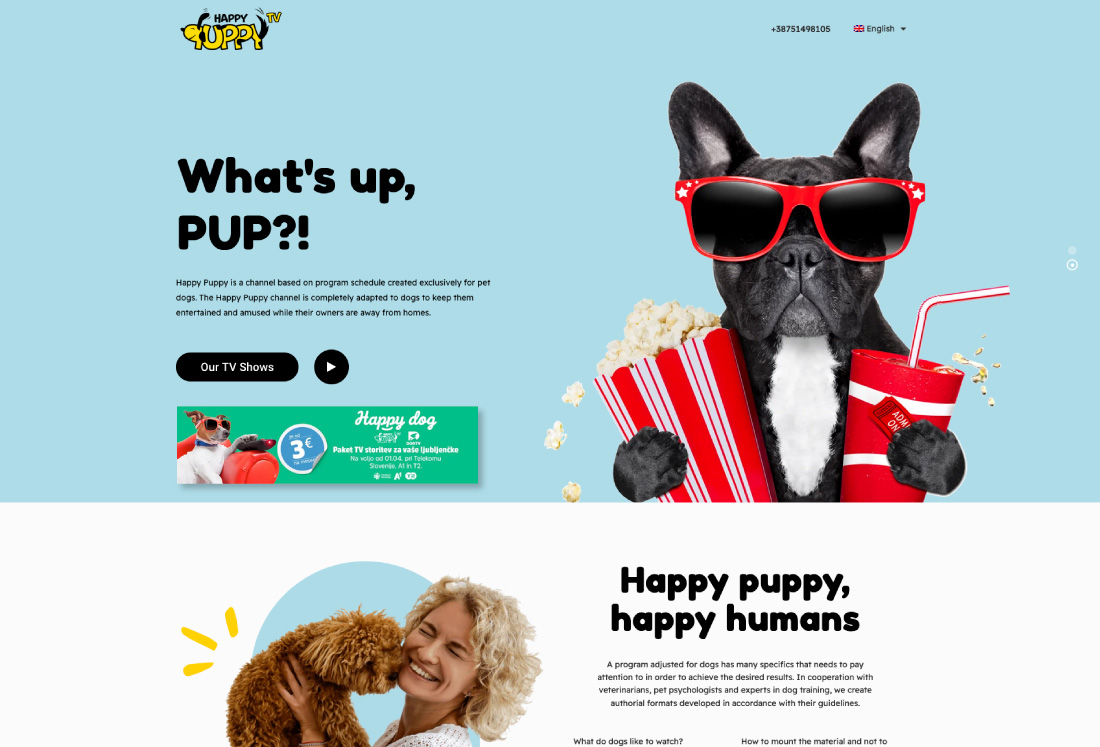 aq web projects happypuppy