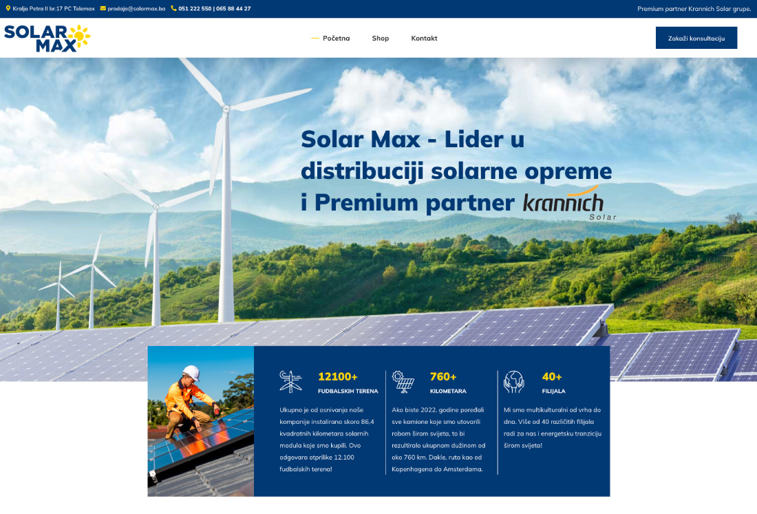 aq web projects solarmax 1